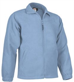 Folre polar de colors amb cremallera