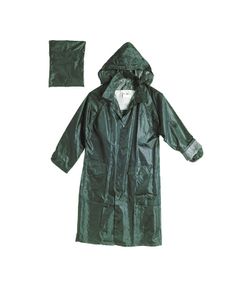 Gabardinas impermeables azules o verdes de PVC