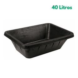 Gavetas sem puxadores para construção de 40 litros