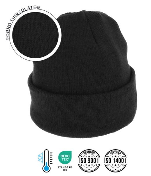 Gorros con forro punto Thinsulate