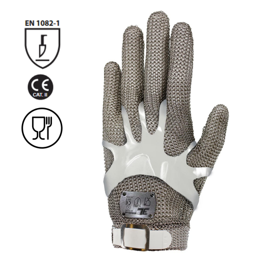 Luva resistente a cortes com malha metálica - STEELCUT