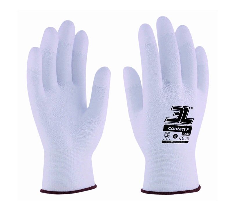 [12 pares] Guantes 3L CONTACT F S-2005 10