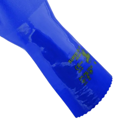 [12 parells] Guants 3L PVC blaus sobre cotó