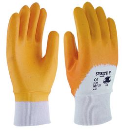 Gants en nitrile jaune clair Syrite 3L