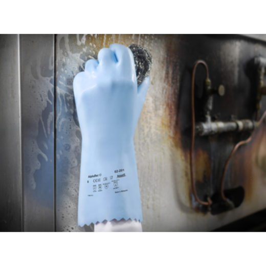 Guants Ansell Belmain Plus de cautxú blau