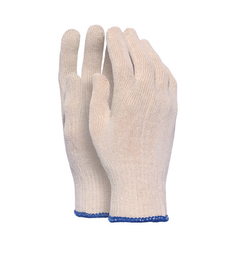 [1 par] Guantes de algodón interlock 100%