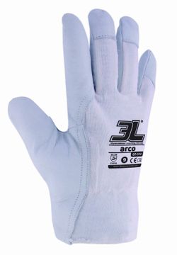 Luvas de pelica interlock respiráveis