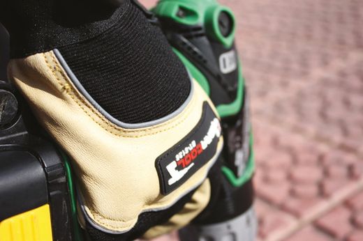 2 pares - Guantes de cuero anti-vibraciones Vibratool