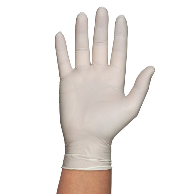 gants d'examen jetables non poudrés, en latex