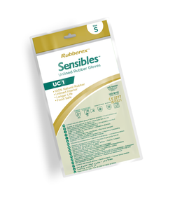 12 parells - Guants de làtex setinats natural