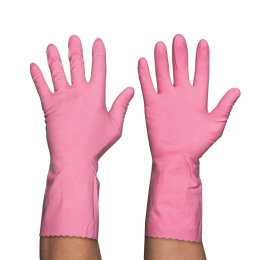 [144 pares] Guantes de menaje multiusos flocados