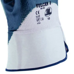 Gants en nitrile avec manchette de sécurité