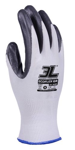 Gants en nitrile gris super légers sans coutures