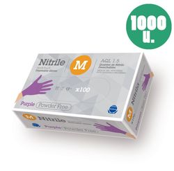 Guants de nitril violeta un sol ús 3.8 - 1000u