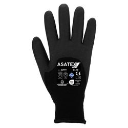 [12 pares] Guantes de protección contra el frio negros