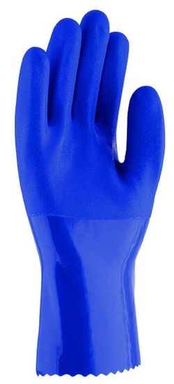 [12 parells] Guants Super Oil 28 de PVC blau