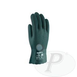 [12 parells] Guants químics de PVC amb suport cotó 3L - 12u