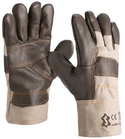 12 pares - Luvas forradas para o frio em flor de tapeçaria