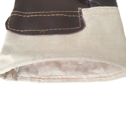 12 paires - Gants doublés pour le froid en fleur tapisserie