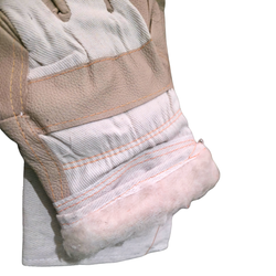 12 paires - Gants doublés pour le froid en fleur tapisserie
