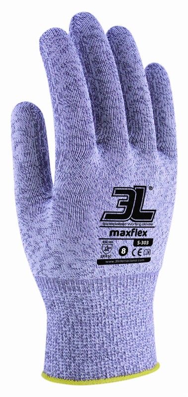 [12 pares] Guantes máxima resistencia cortes nivel 5