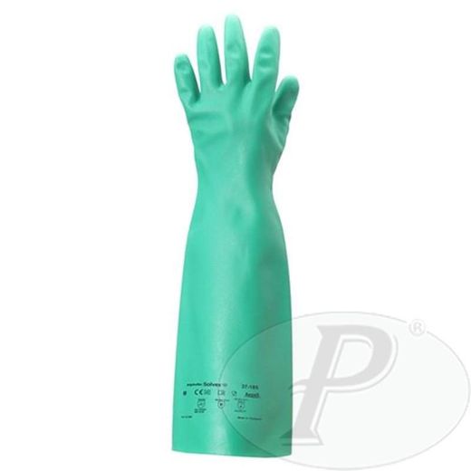 [12 pairs] Gants en nitrile Ansell Solvex 37-185 de 455 mm