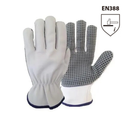 [12 pares] Guantes piel flor cabritilla modelo 322 DP