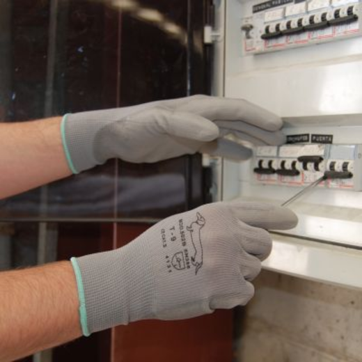 [12 parells] Guants sense costura poliuretà RuviGrab mod:502