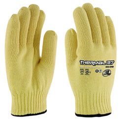 [12 pares] Guantes térmicos sin costuras de Para-aramida