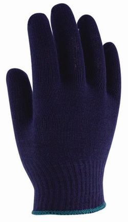 12 parells - Guants teixit anti fred amb puntets de PVC