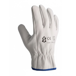 [12 pares] Guantes todo flor gris bovino PS 302
