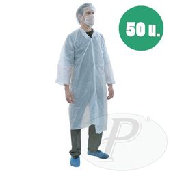 Kit de visita desechable para alimentarias - 50u