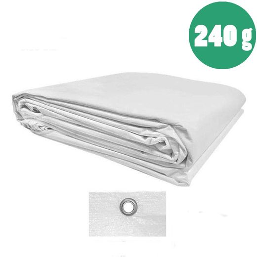 Lonas blancas materias primeras 240 gr