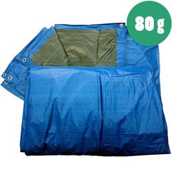 Suelos impermeables azules-verdes 90 g