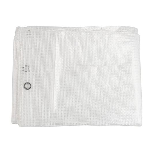 Lonas transparentes con malla 160 gr