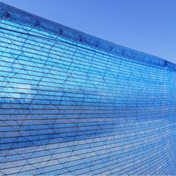 Malha de sombreamento personalizada 70% ocultação Azul