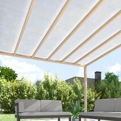 Malha de sombra personalizada 70% ocultação Branco