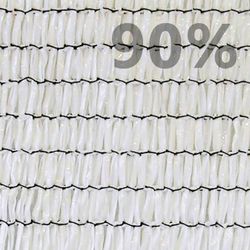 Malla de sombreo a medida 90% ocultación Blanco