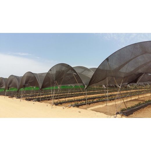 Malla de sombreo negra ocultación 70%