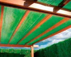 Malla de sombreo verde 70% ocultación