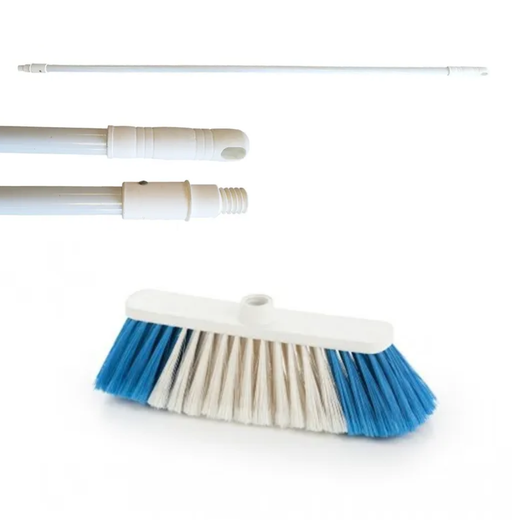 Mango metálico de 150cm + Escoba Celinda