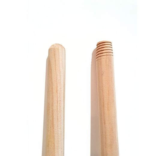 Cepillo barrendero 50 cm negro + mango de madera 120 cm