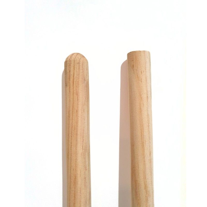Mangos de madera de 120 cm sin rosca