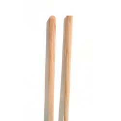 [4u] Mangos de madera de 120 cm sin rosca