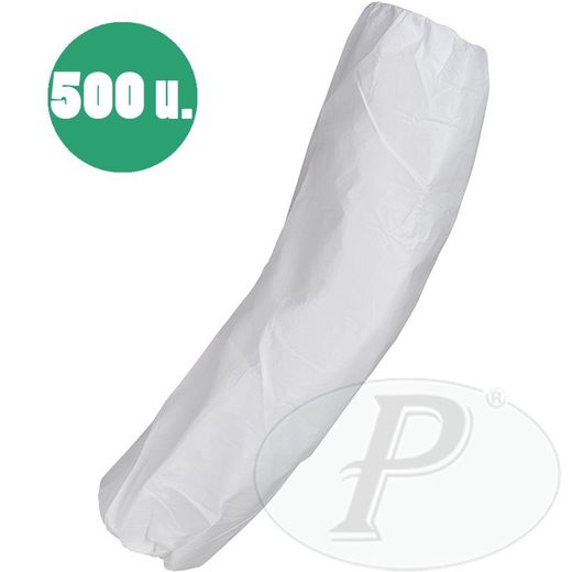Mangas descartáveis plastificadas (Caixa de 500 unidades)
