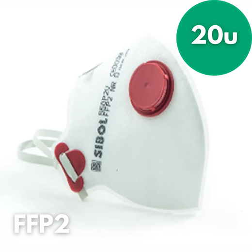 Mascarillas autofiltrantes contra aerosoles y polvo FFP2