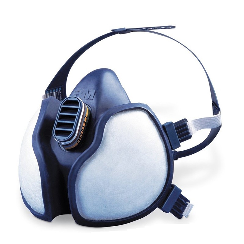 Mascarillas respiratorias para protección contra partículas, gases