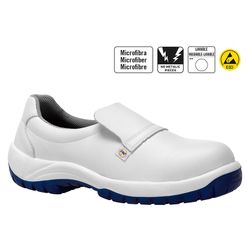 Mocassin de sécurité blanc