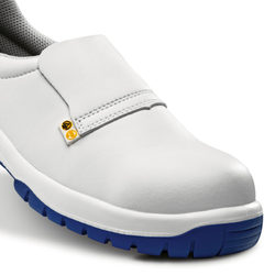 Mocassin de sécurité blanc