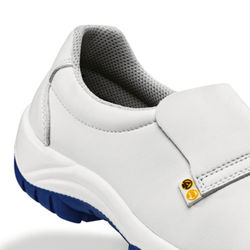 Mocassin de sécurité blanc